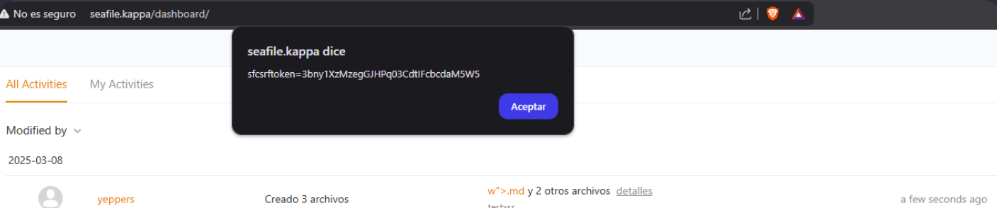 Resumen del soporte